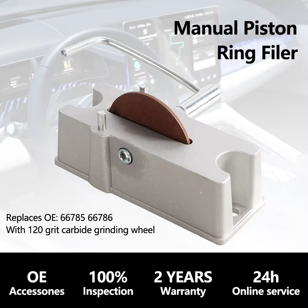 Lima manual anillos pistón aluminio grano 120 – Ajuste holgura final - imagen 5
