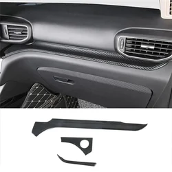 Embellecedor fibra de carbono consola central Ford Explorer
