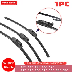 Limpiaparabrisas sin marco universal en forma de J/U – 13–26