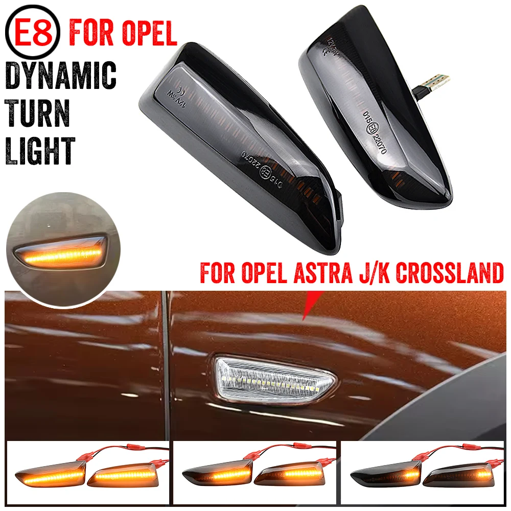 Intermitente LED secuencial lateral para Opel Zafira Astra Insignia - imagen 4