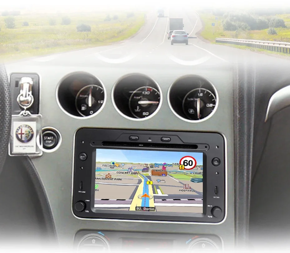 Funciones de navegación GPS y multitarea de pantalla dividida