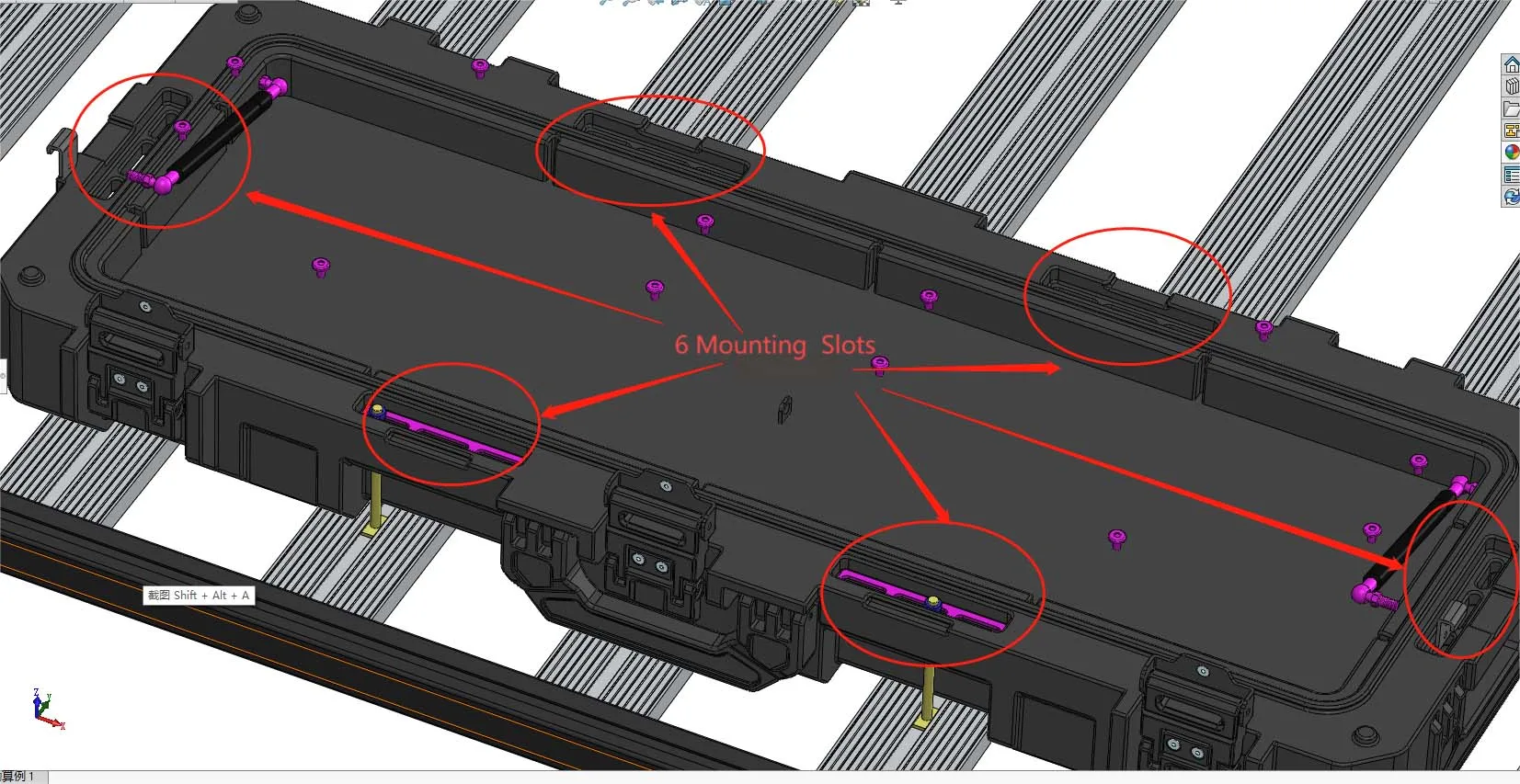 Landace Caja de techo de aluminio para 4x4 con cajones - imagen 2