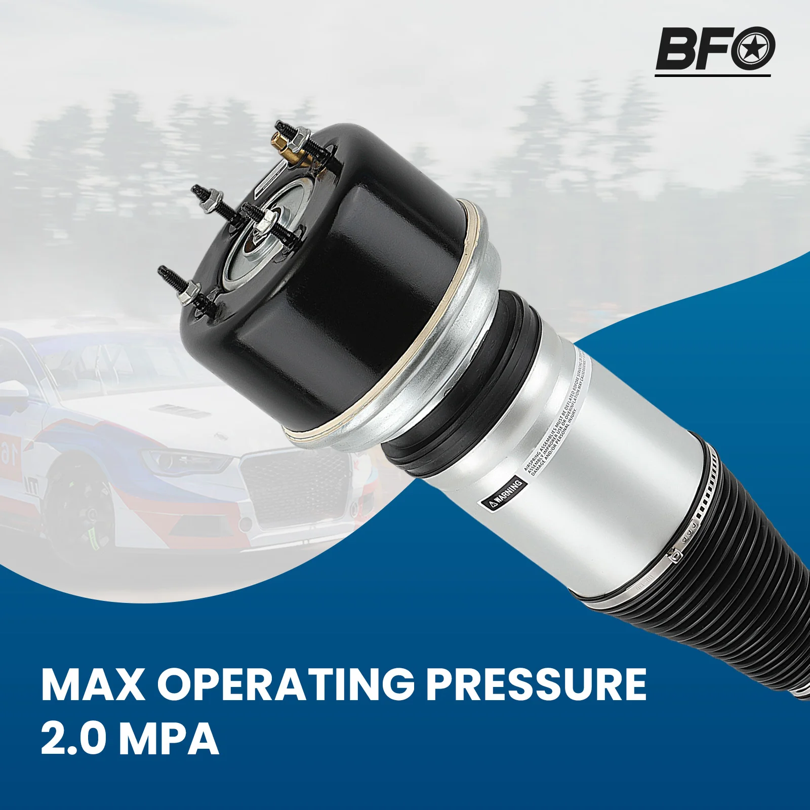 Puntal de suspensión neumática para Jaguar XJ-Series X358 XJR C2C41352 para XJR X350 X358 Berlina 6 2,7 D 2003-2009 C2C41349 C2C41339 - imagen 4