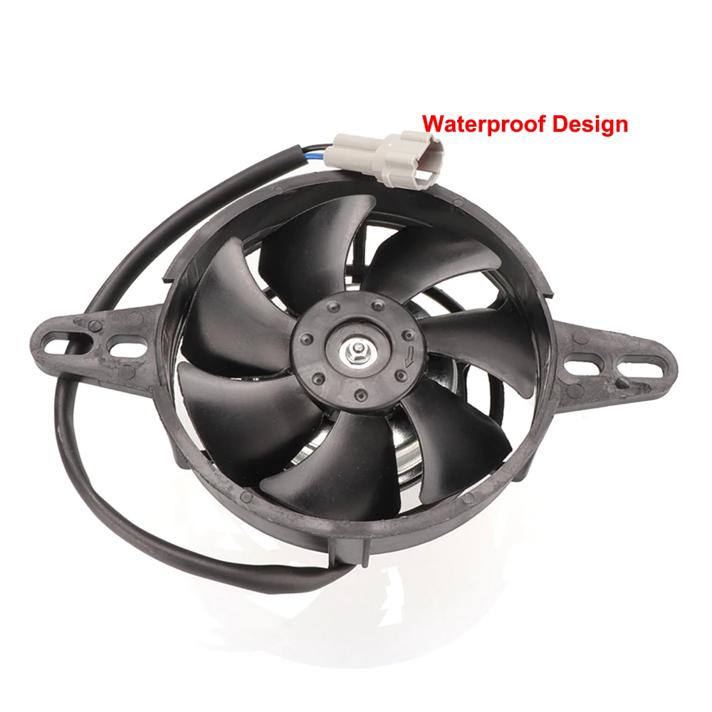 Ventilador 12 V para enfriador de aceite de moto, ATV y buggy