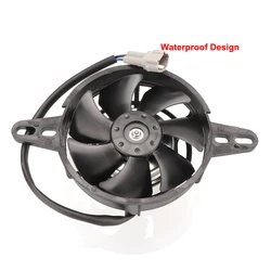 Ventilador 12 V para enfriador de aceite de moto, ATV y buggy