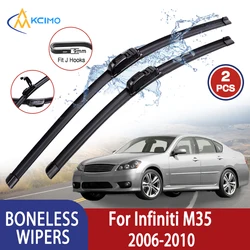 Kcimo limpiaparabrisas Infiniti M35 2006-2010 tipo U de goma suave