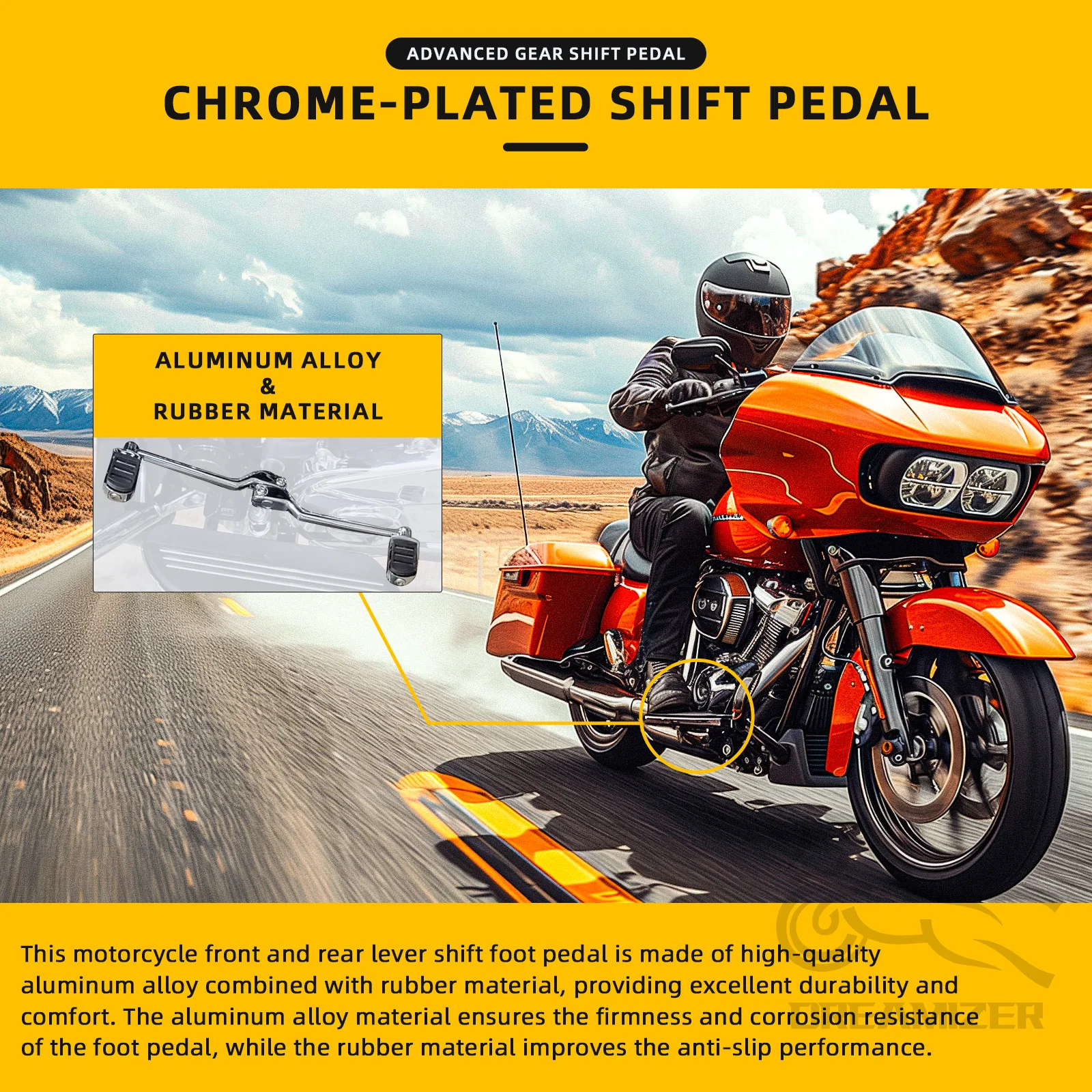 Harley Davidson Palancas de freno delanteras traseras FL Softail 86-17 - imagen 4