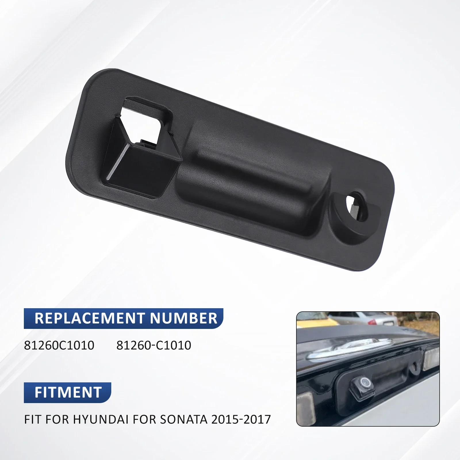 Carcasa maneta apertura maletero Hyundai Sonata 81260C1010 - imagen 4