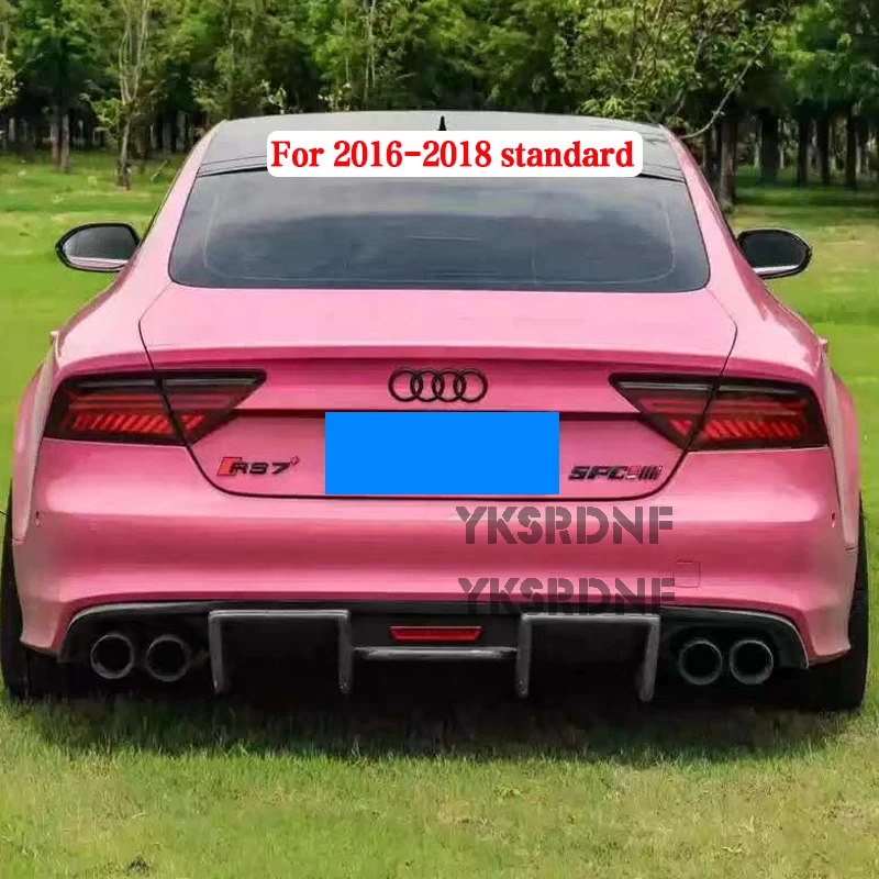 Difusor trasero fibra carbono Audi A7 C7 2011-2018 - imagen 5