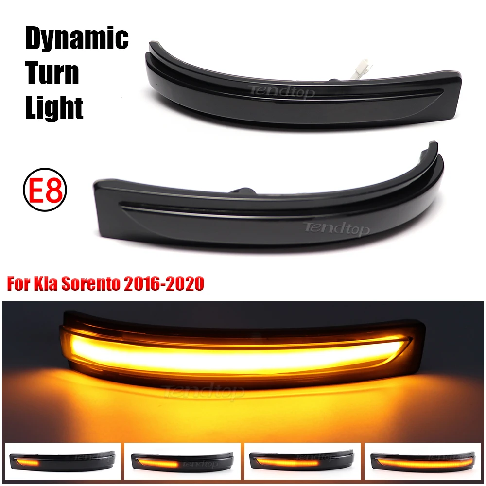 Luz LED secuencial intermitente espejo retrovisor Kia Sorento 2016-2020