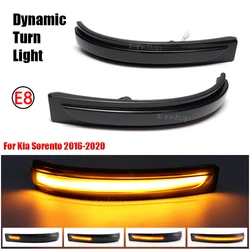 Luz LED secuencial intermitente espejo retrovisor Kia Sorento 2016-2020