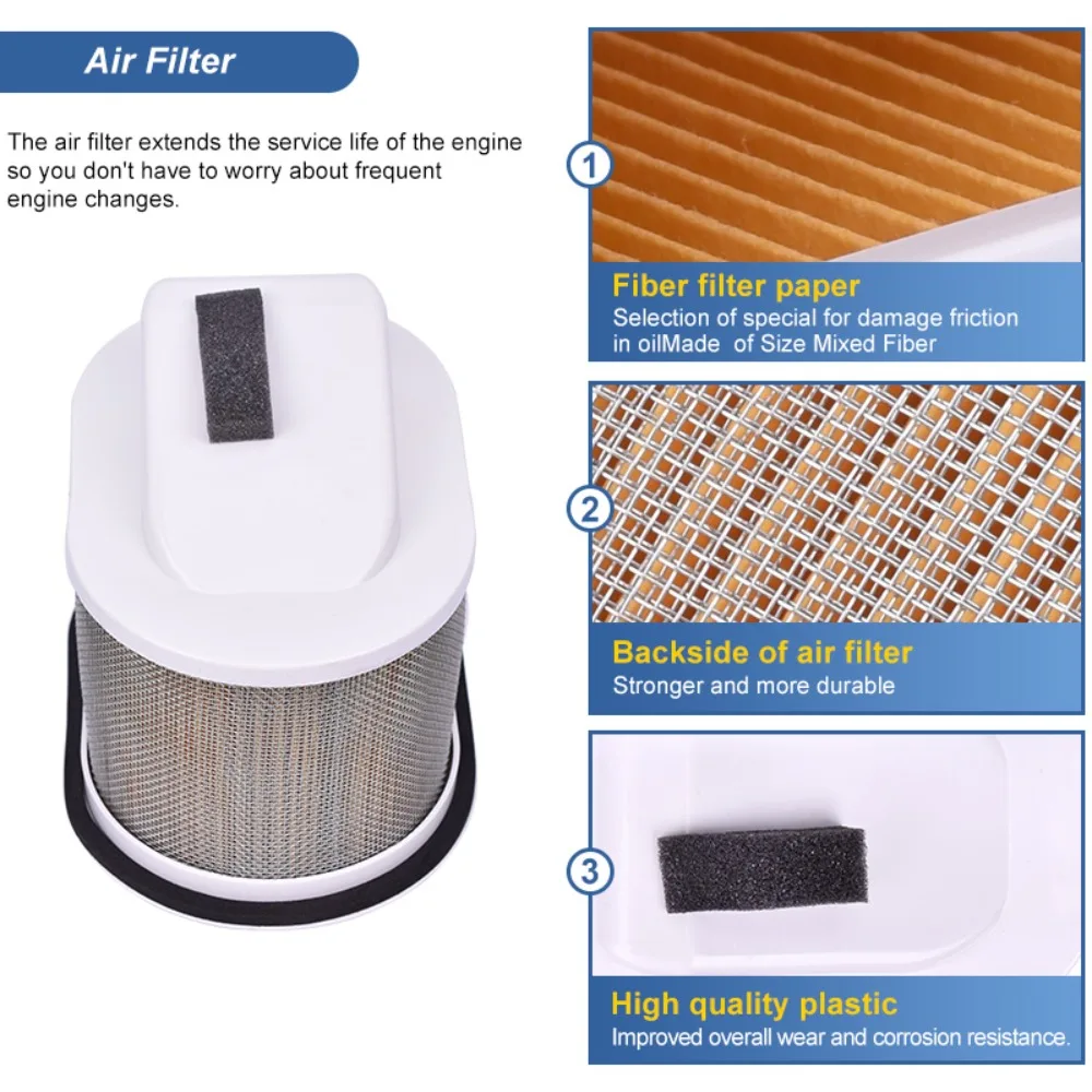 Kawasaki A2802 Kit filtros de aceite y aire para Z750/Z750R/ZR750 - imagen 3