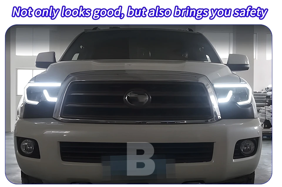 Faros LED delanteros para Toyota Tundra Sequoia