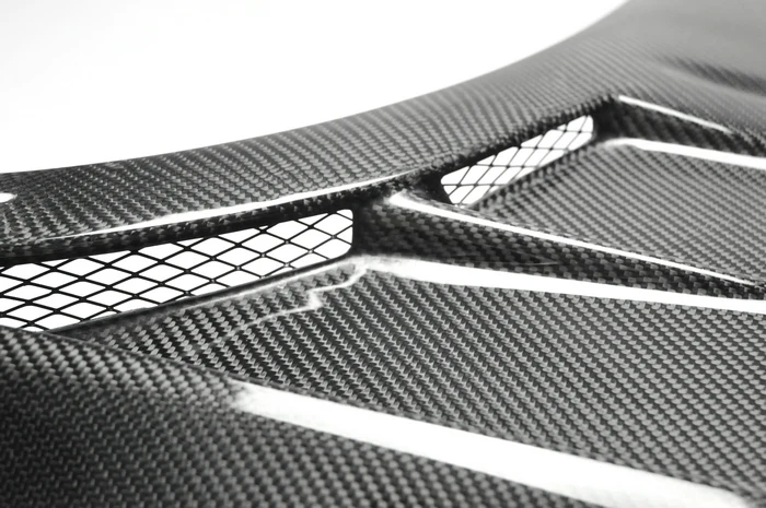 Guardabarros delantero para Mitsubishi Evolution 8 y 9 piezas de automóvil con doble ventilación de fibra de carbono más ancha y llamarada - imagen 5