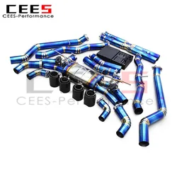 Sistema de escape Valvetronic de sintonización CEES para BMW M5 G90/G99 LCI 4,4 T 2024-2025 Catback silenciador con válvula de escape de alto rendimiento