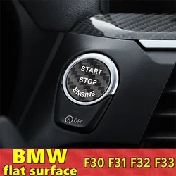 Pegatina fibra carbono botón Start/Stop BMW Serie 3 F30 F33
