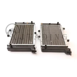 Radiador Zongshen con ventilador 12V para ATV Quad 200-400cc