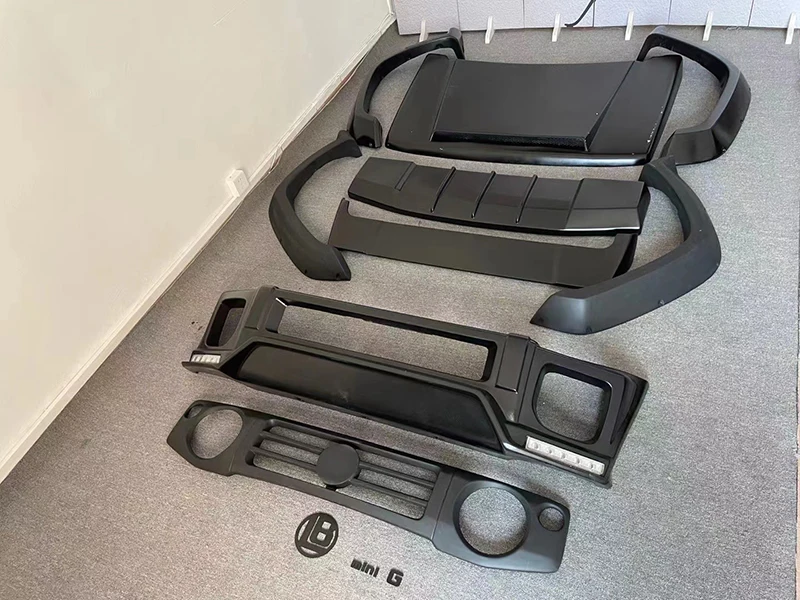Kit carrocería ancha Suzuki Jimny JB64 JB74: parachoques delantero - imagen 3