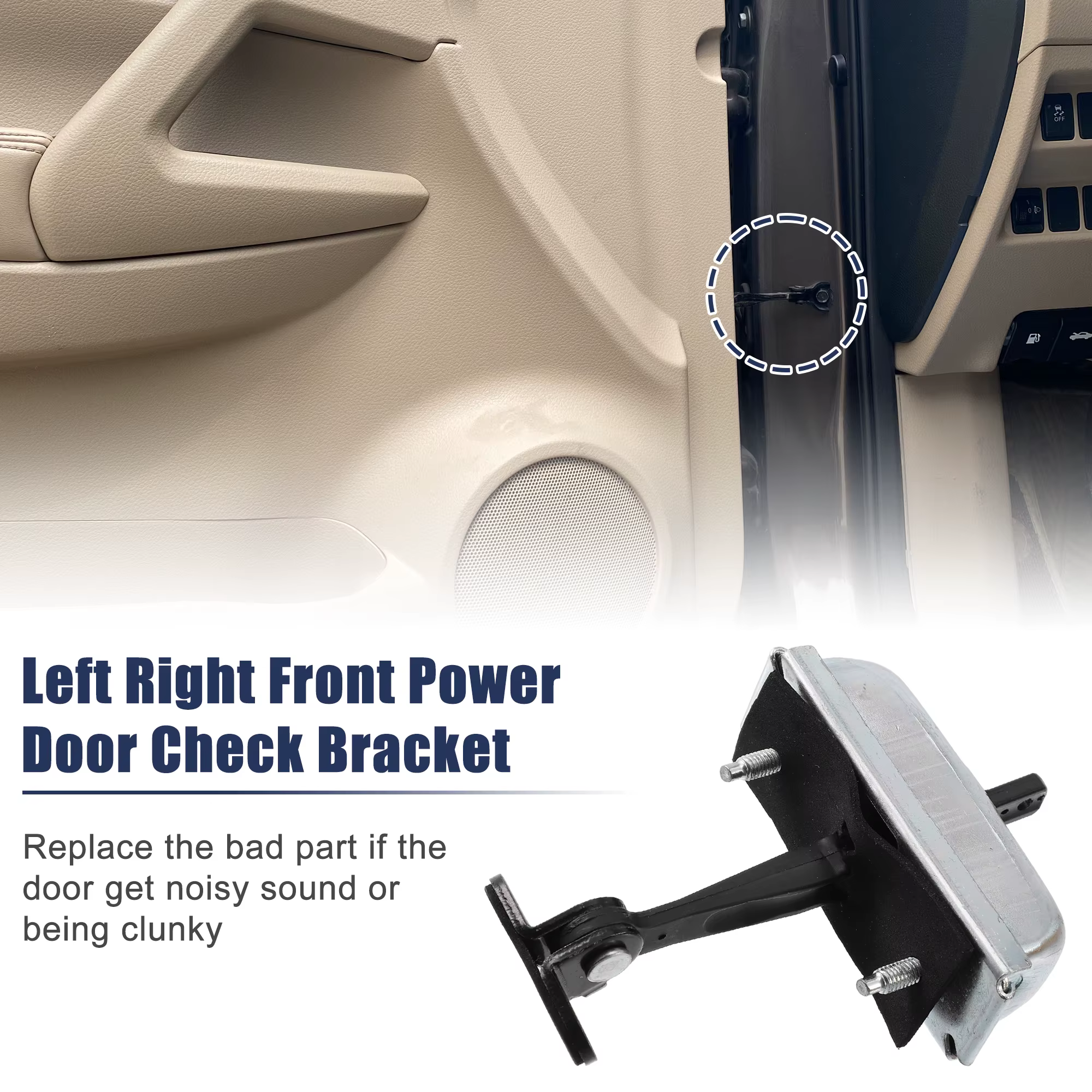 Topes puerta delantera X Autohaux para Chevrolet Express y GMC Savana 15826449 - imagen 2