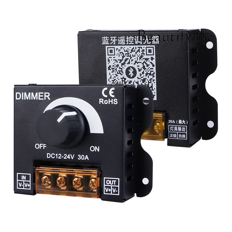 Controlador brillo LED 5V 12V 24V tira luz continua