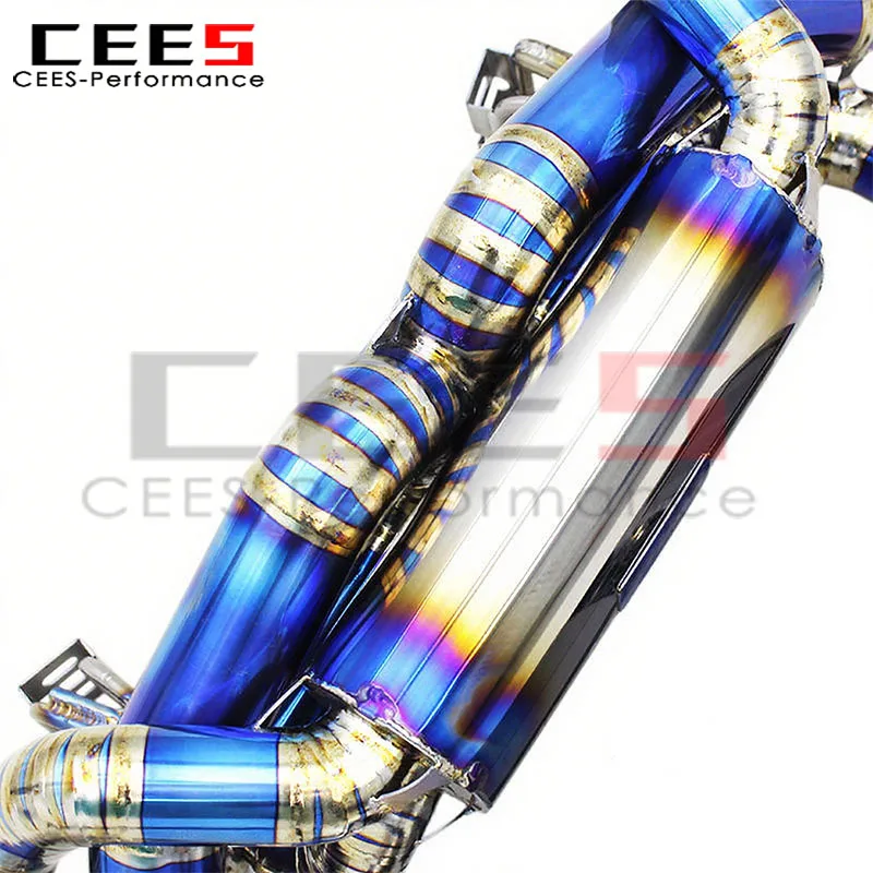 CEES Tuning Escape cat-back valvulado para Porsche Cayman GT4 RS 4.0 - imagen 5