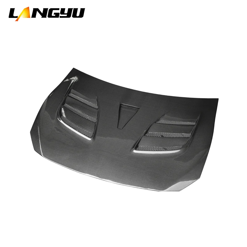 Langyu capó de fibra carbono para Toyota GT86 estilo D - imagen 2