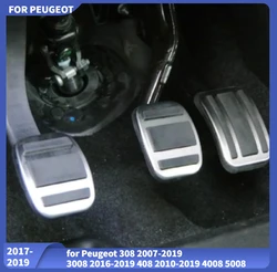 Cubierta de pedal acelerador para Peugeot 308, 3008, 408, 4008 y 5008