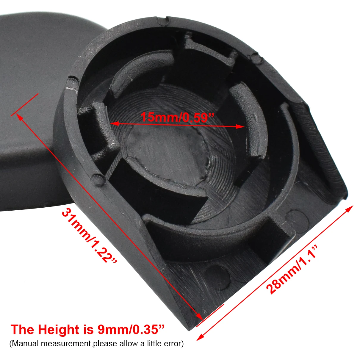 8529213010 Tapa de tuerca del brazo limpiaparabrisas Toyota Corolla - imagen 3