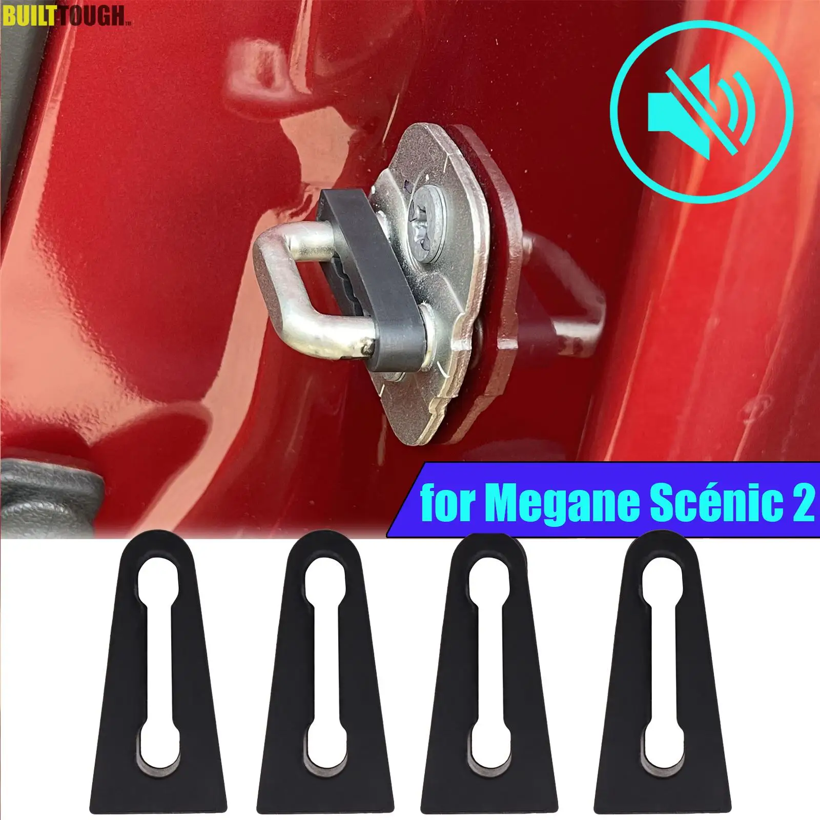 Silenciador de cerradura para Renault Mégane II y Scénic II