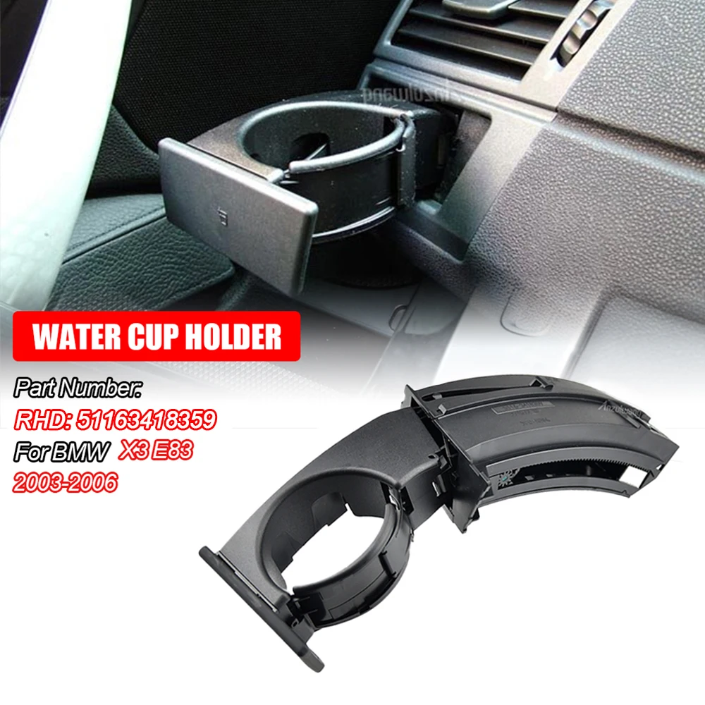 Portavasos 51163418358 BMW X3 E83 salpicadero – par - imagen 4