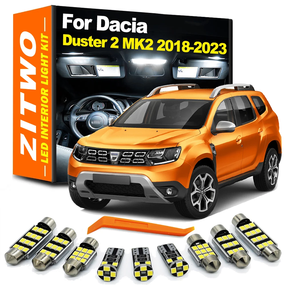 Bombillas LED T10 Canbus ZITWO para Dacia Duster MK2