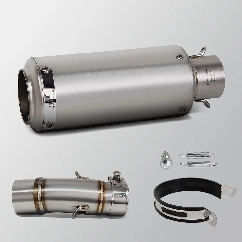Tubo intermedio de escape para Kawasaki Ninja 400/500 y Z400/500 - imagen 4