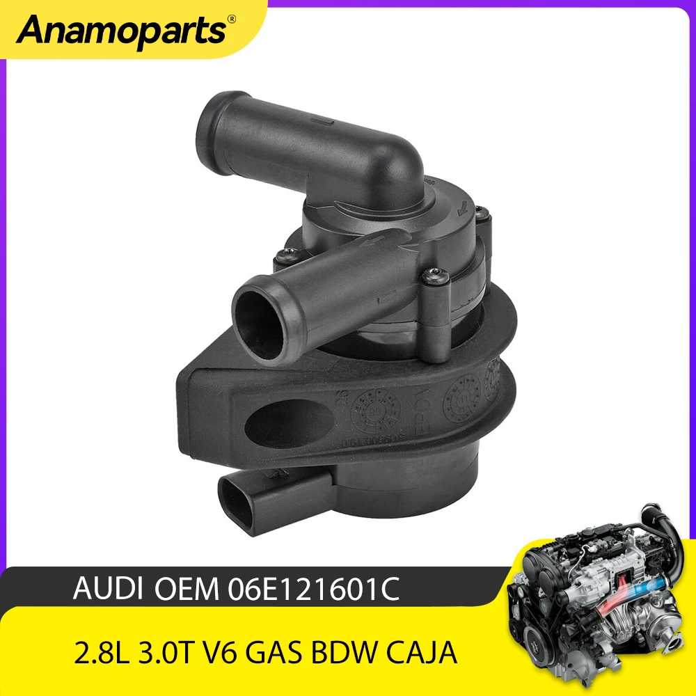 BDW Bomba de agua auxiliar eléctrica Audi A6 A7 Q7 V6 TFSI