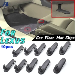 Clips fijación alfombrilla Lexus ES RX IS GS GX LS - juego completo