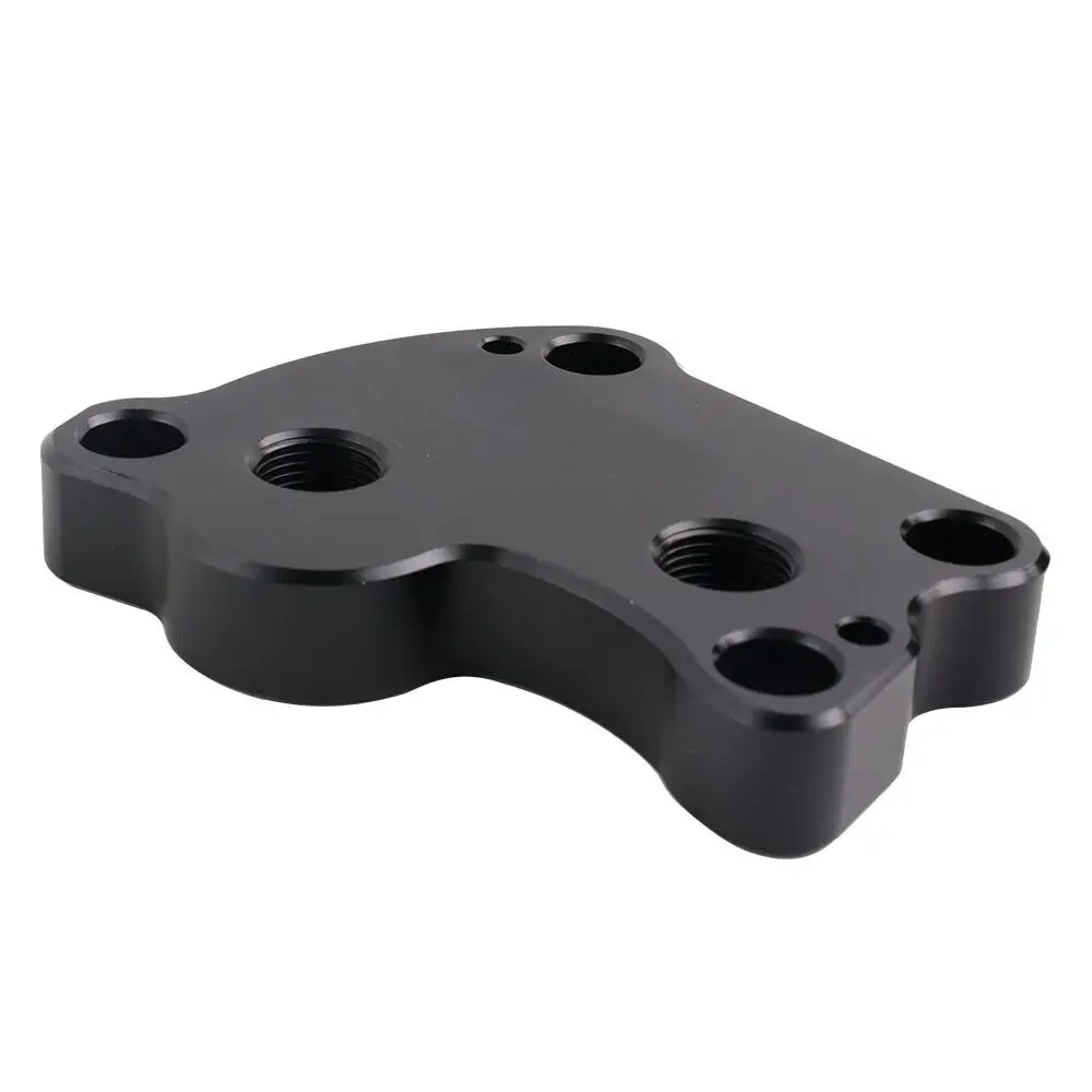 Imagen del adaptador montado sobre el bloque motor