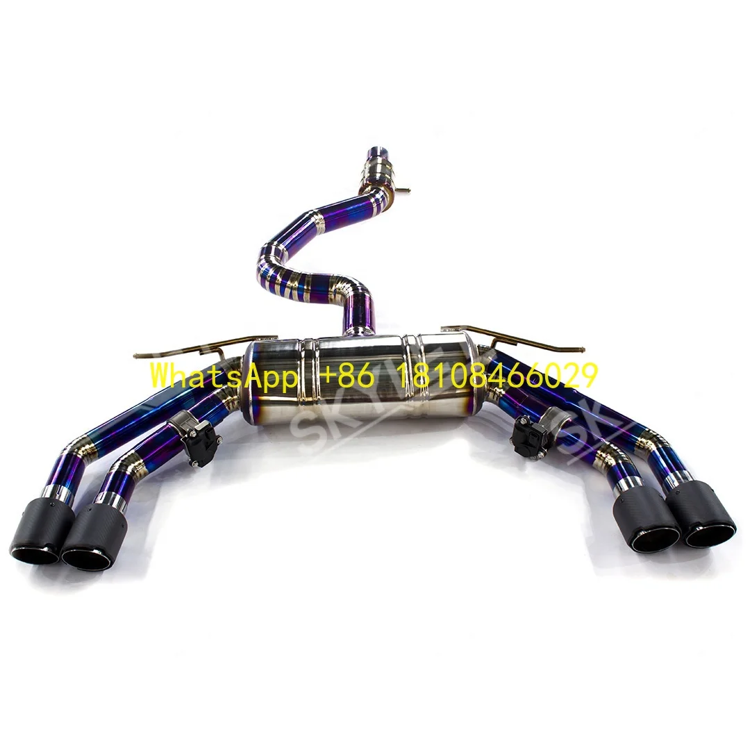 Sistema escape catback Skyley Titanium Valvetronic – Audi S3 8V