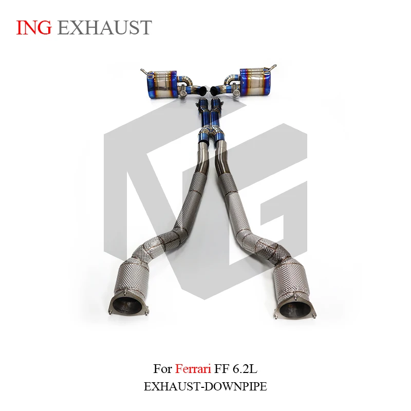 Sistema Catback con válvula ING de titanio – Ferrari FF 6.2L - imagen 3