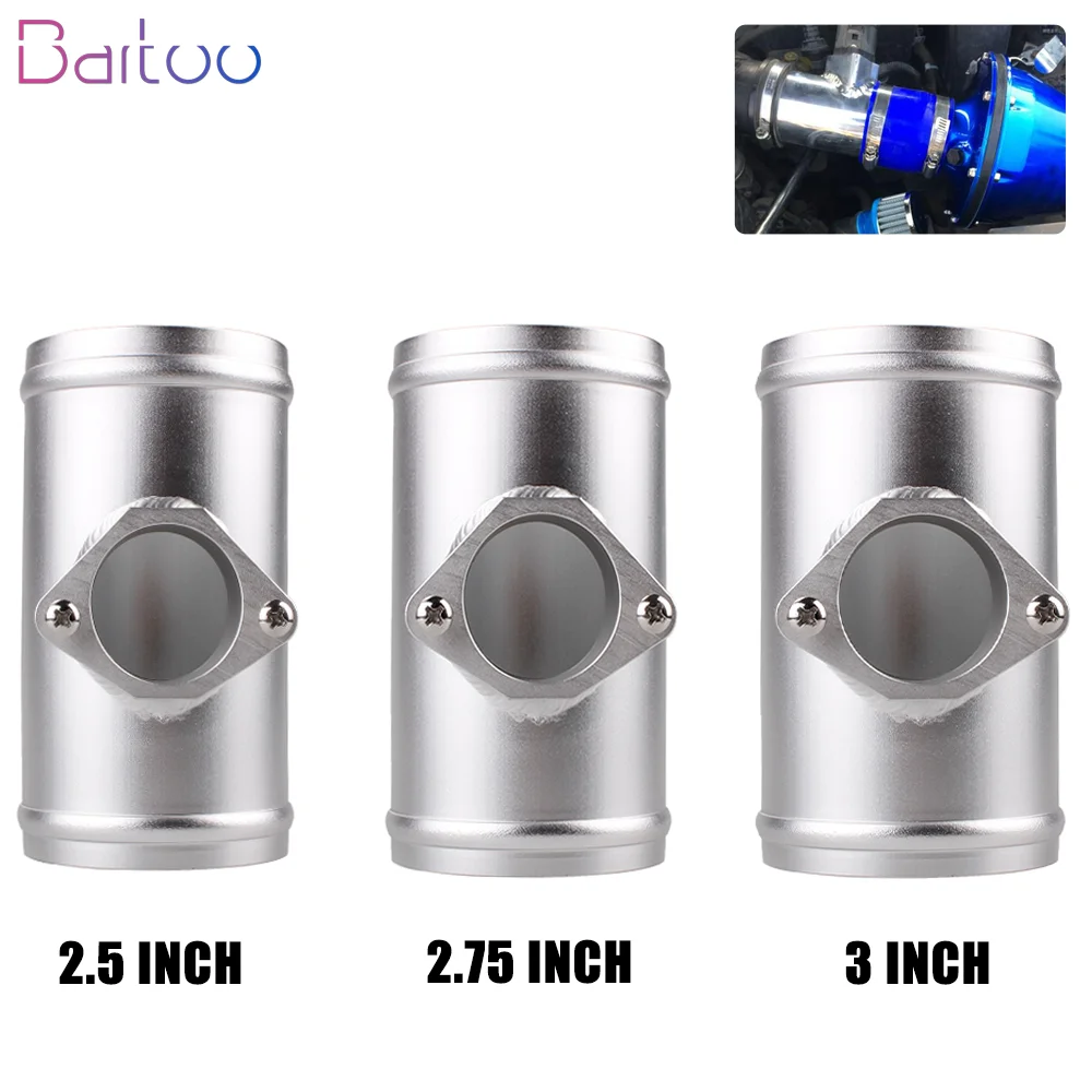 Adaptador de caudalímetro de admisión de 63, 70 y 76 mm