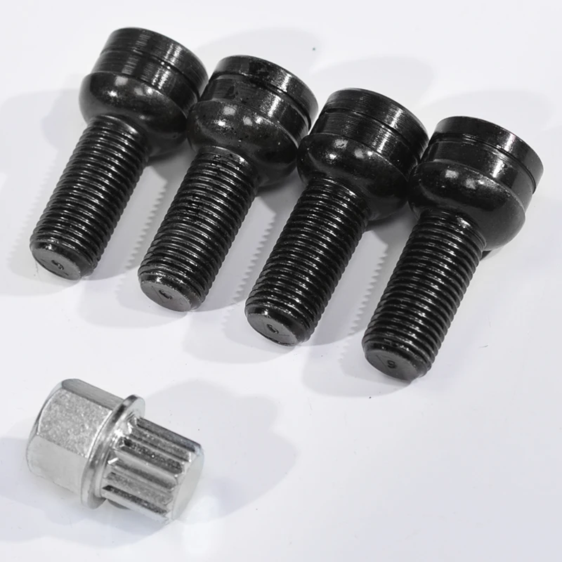 Tuercas antirrobo 17mm compatibles VW Golf Jetta Passat Audi