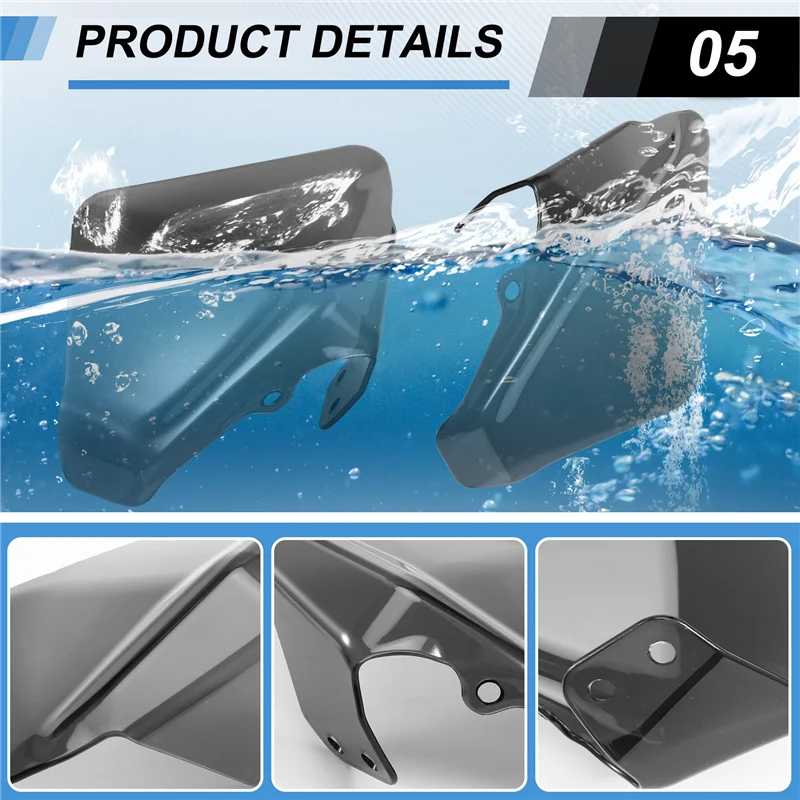 Deflectores laterales ahumados para parabrisas BMW R 1300 GS/GSA - imagen 3