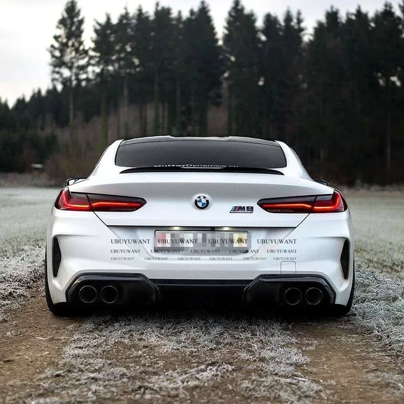 Vista del alerón de personalización para BMW M8