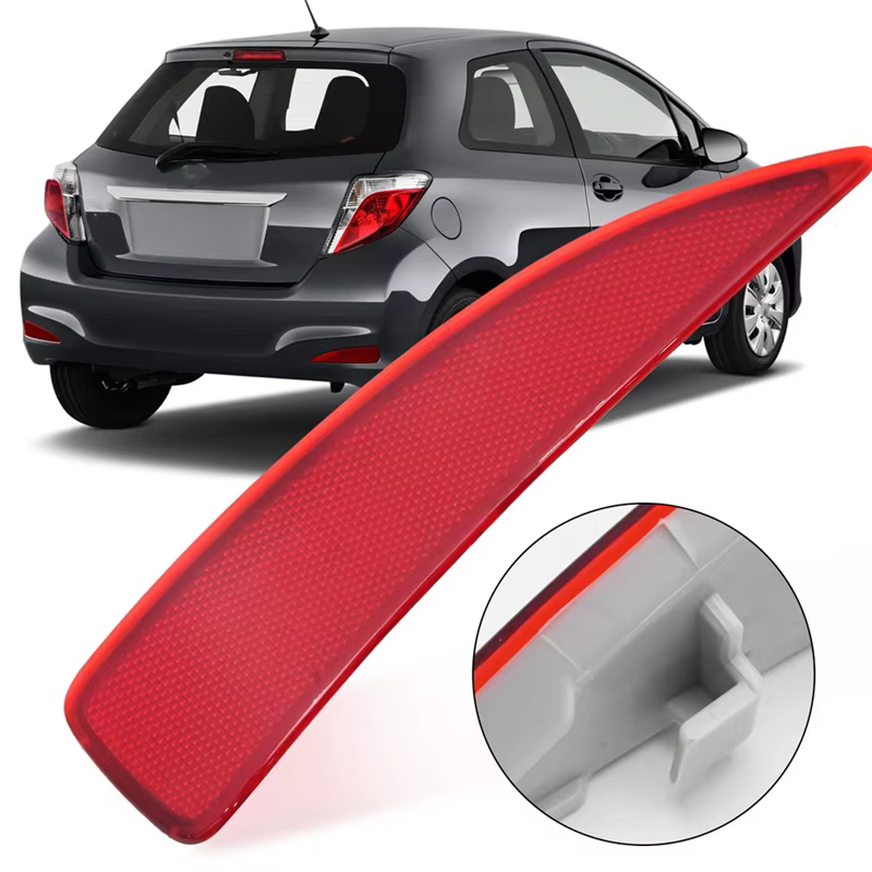 Reflectores de parachoques trasero Toyota Yaris 2012-2014 - imagen 4