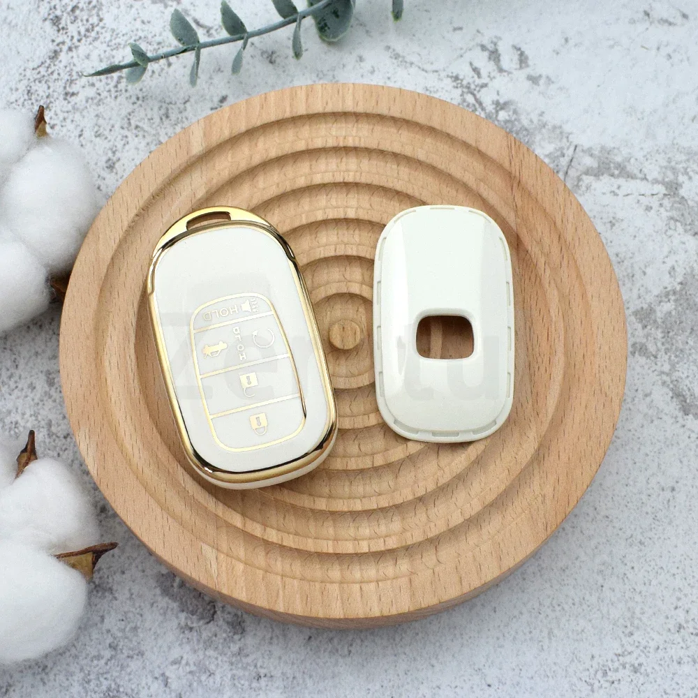 Funda de TPU para mando a distancia de coche, carcasa de 4/5 botones para Honda Civic Accord HR-V CRV 2022 2023 2024, accesorios de soporte - imagen 4