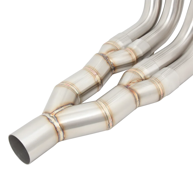 Escape slip-on QJMOTOR con catalítico – QJ600GS SRK600RR (2020-2022) - imagen 3