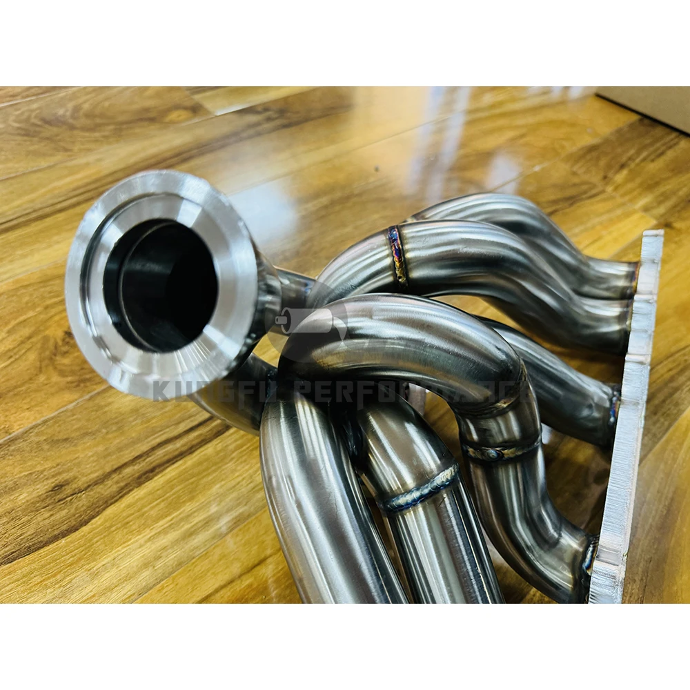 Colector escape KUNGFU Performance T3/T4 para Toyota 1JZ-GTE - imagen 3