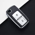 2button silver cover