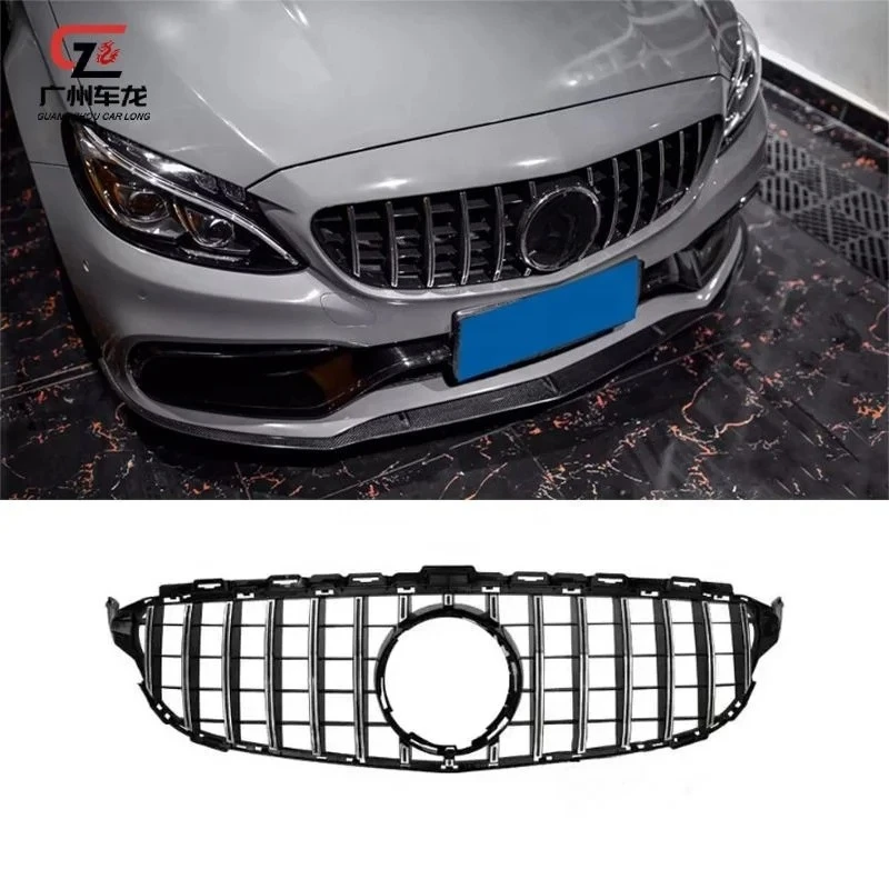 Rejilla parachoques delantero GT para Mercedes Clase C W205 2014-2018 - imagen 4