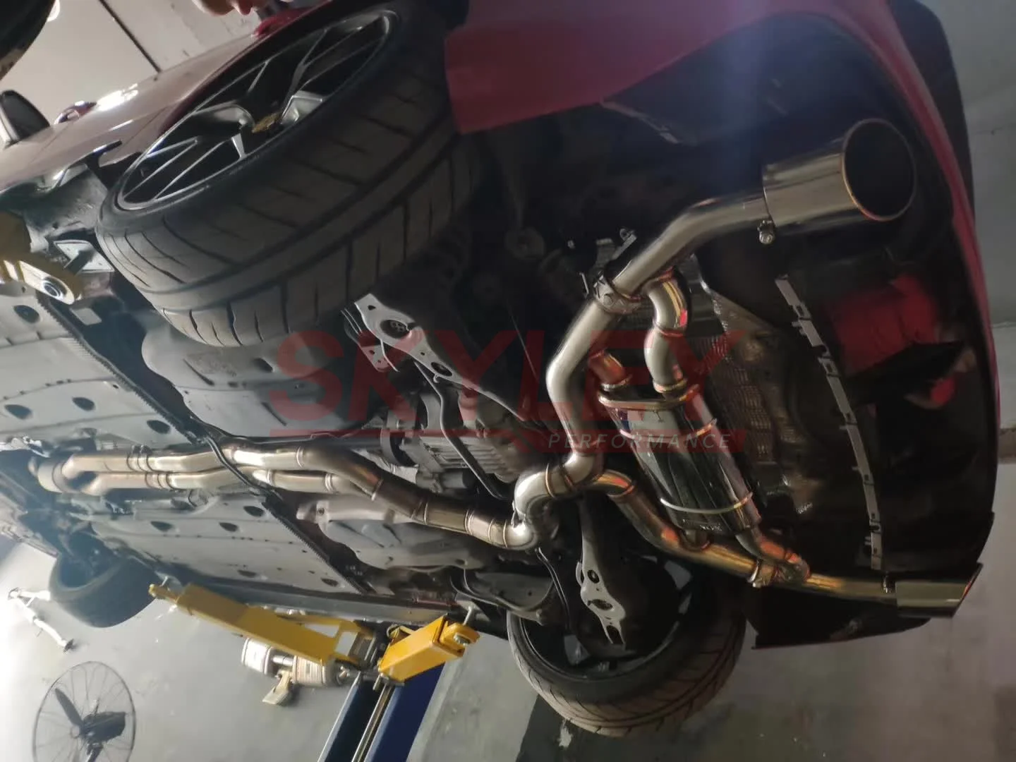 SKYLEY Catback de titanio con silenciador para Audi RS3 8Y 2.5 TFSI - imagen 2