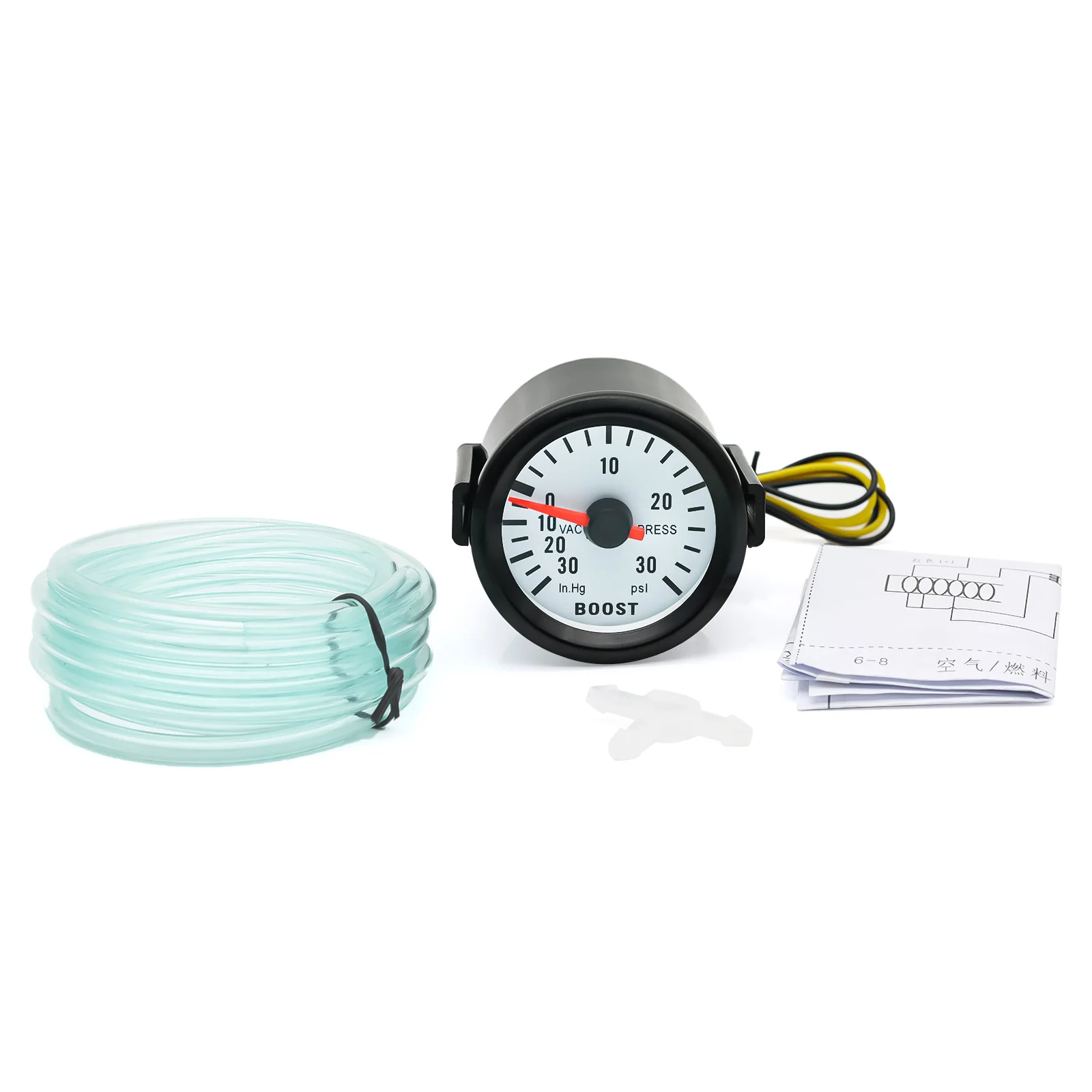Kit de relojes auxiliares: tacómetro, aceite, temperatura y voltaje - imagen 4
