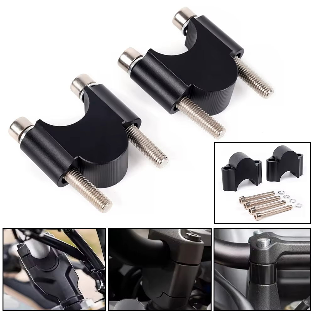 Abrazaderas elevadoras manillar universales 28mm para Yamaha Suzuki - imagen 5
